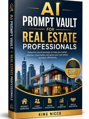 AI Prompt Vault for Real Estate Professionals