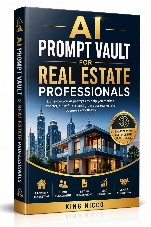 AI Prompt Vault for Real Estate Professionals